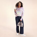 Loungefly Clear Floral Crossbody Bag with Coin Bag LFlifestyle3 view 4